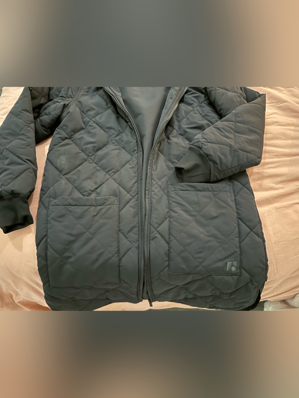 Frank & Oak Quilted Long Puffer Coat